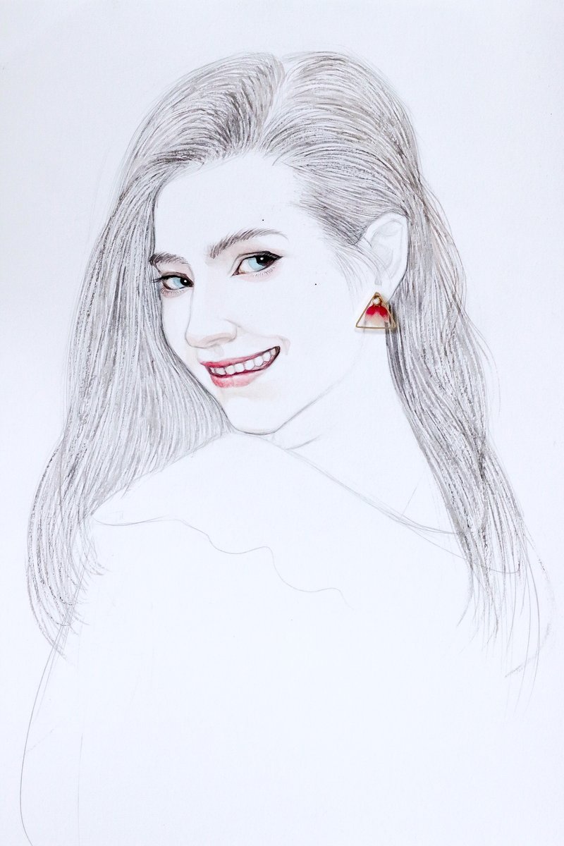 晶菊花瓣永生花耳钉 - 耳环/耳夹 - 植物．花 红色