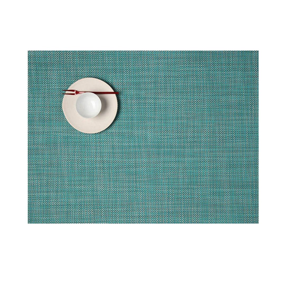 Mini Basketweave 细网系列-长方形餐垫36x48cm(松石绿/Turquoise - 餐垫/桌巾 - 塑料 绿色