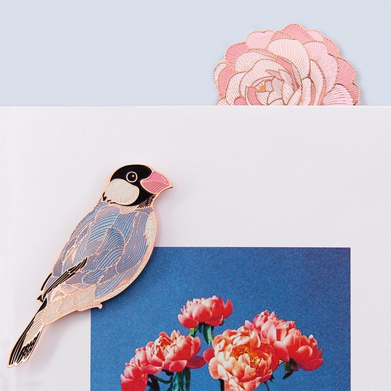 手心里 东方花鸟书签礼盒装 - 书签 - 其他金属 