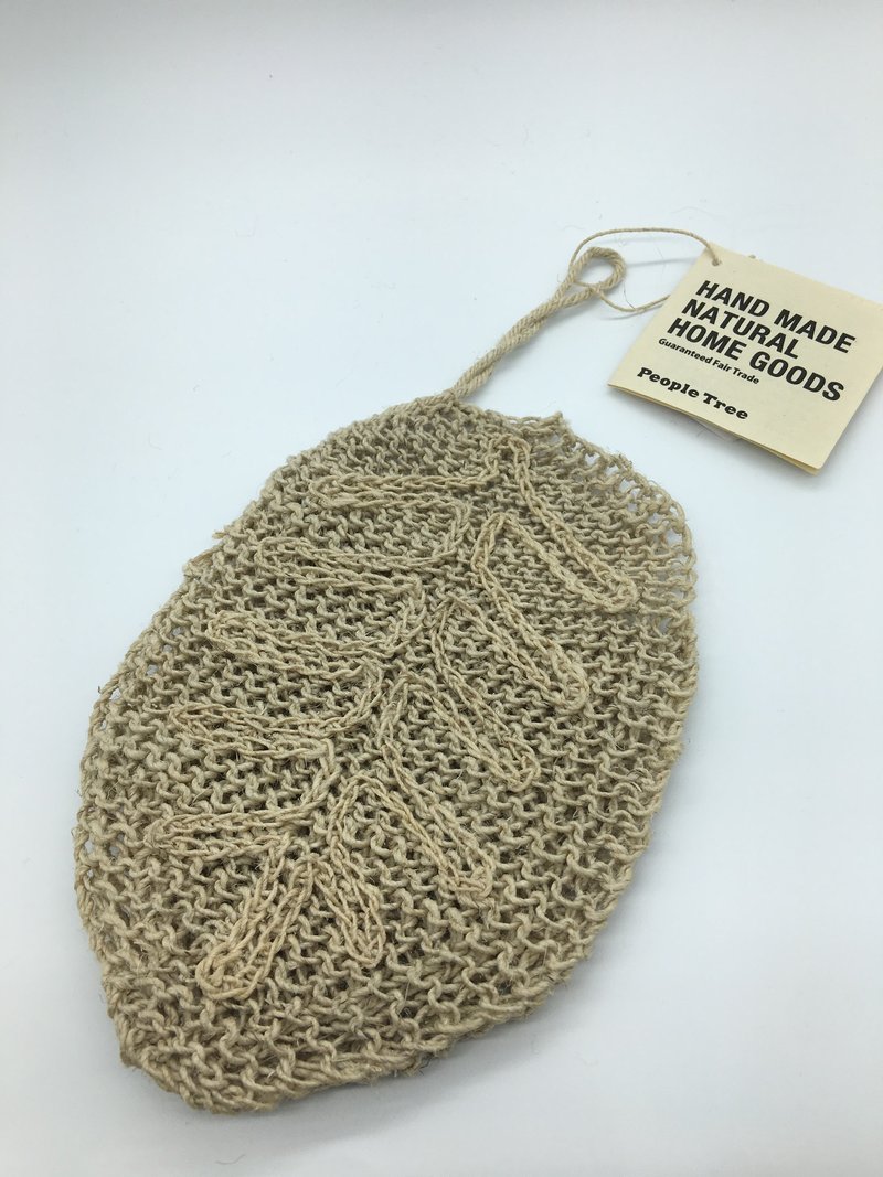 地球树 手工 公平贸易 麻编 洗澡 去角质 手套 - 其他 - 棉．麻 