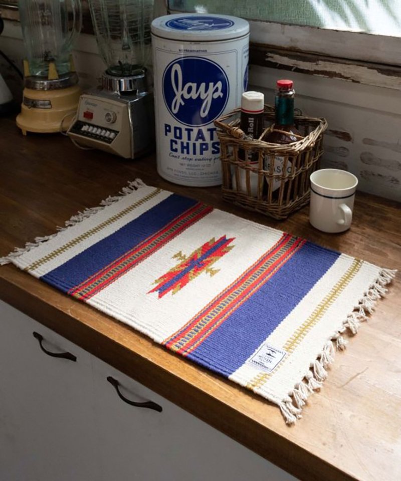 【热门预购】Ortega民族风图腾桌垫-B款(4色)IPSP6352露营 - 餐垫/桌巾 - 棉．麻 多色