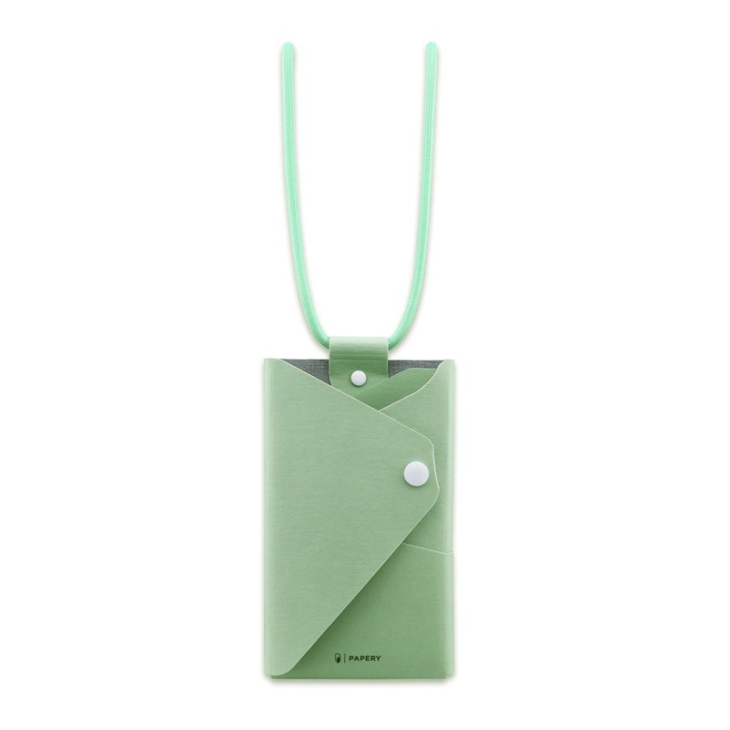 ionSleeve 银离子抗菌收纳夹-MOODTONE-CHILLED-薄荷绿-纯素皮革 - 侧背包/斜挎包 - 其他材质 