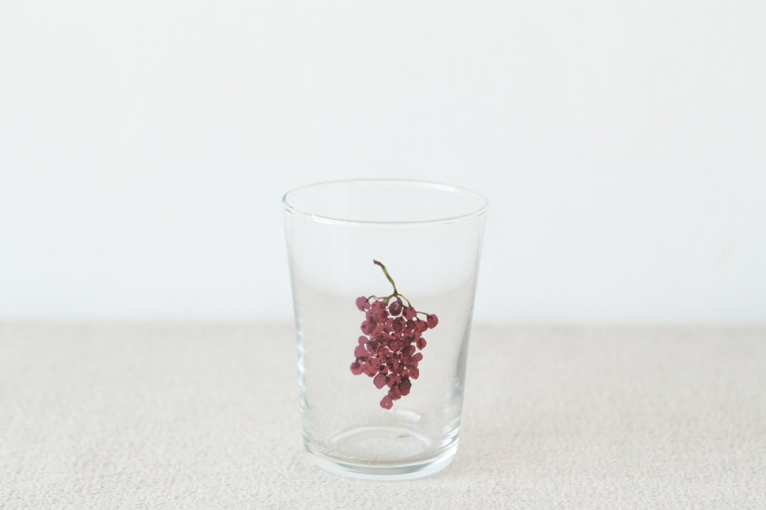 【+t企划】水果玻璃杯-葡萄整颗 - 玻璃杯 - 玻璃 透明