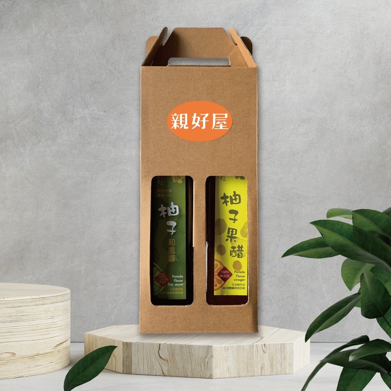 柚香礼盒(柚子和风酱、柚子果醋) 中秋 送礼 伴手礼 - 酱料/调味料 - 其他材质 
