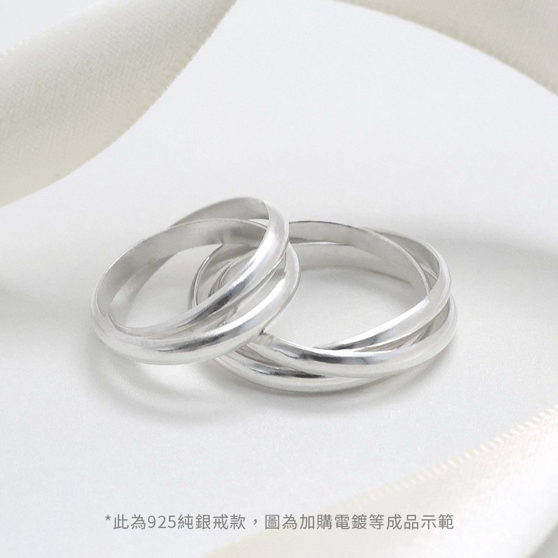 金工课程【永恒誓言纯银戒】手作对戒/文化币/外语教学可/1人可 - 金工/饰品 - 纯银 