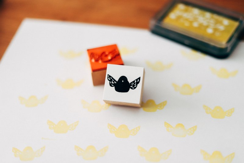 金丝雀印章 / 画室系列 - 印章/印台 - 木头 