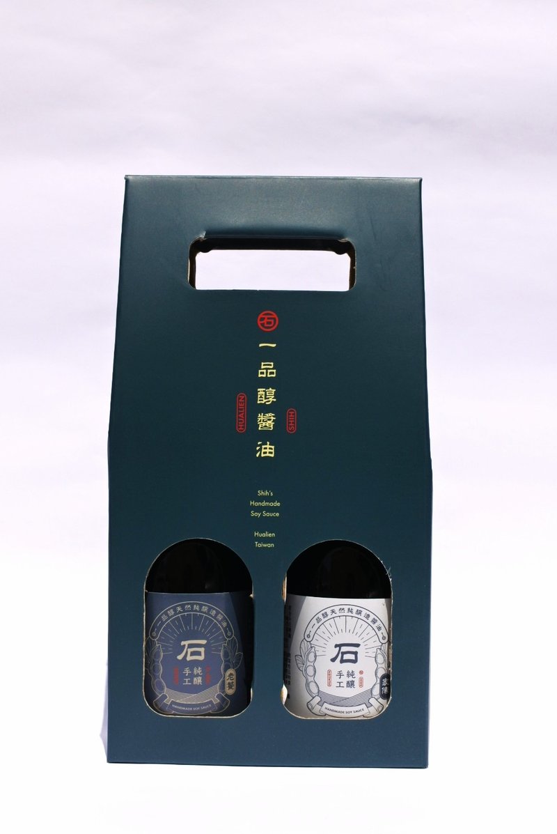 一品醇迷你酱油礼盒 - 酱料/调味料 - 玻璃 蓝色