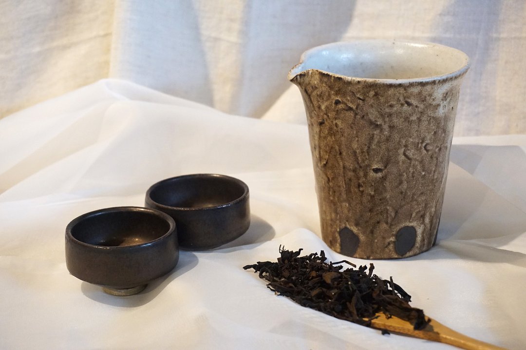 复古褐色茶海 - 茶具/茶杯 - 陶 咖啡色
