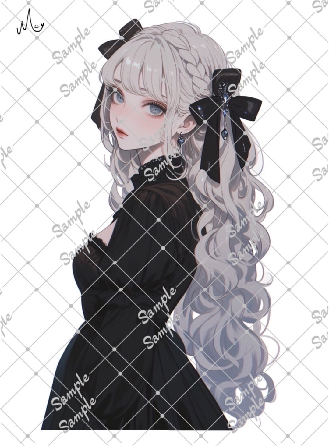 原创人物贴纸 10月新品 - 贴纸 - 纸 