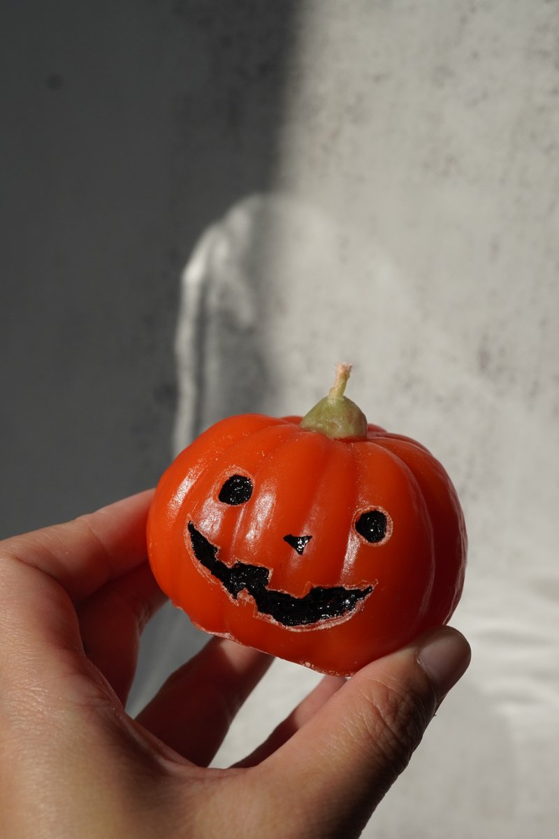 雕刻南瓜蜡烛 | 万圣节限定系列 - 蜡烛/烛台 - 蜡 