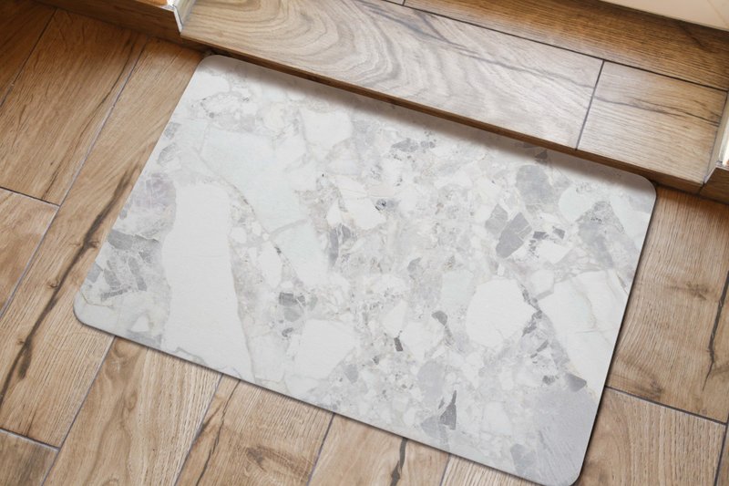 水磨大理石  - 硅藻土地垫(硬式) - 地垫/地毯 - 其他材质 