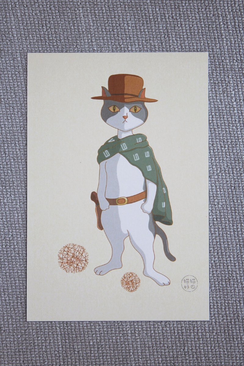 酷卡 荒野猫镖客 - 卡片/明信片 - 纸 