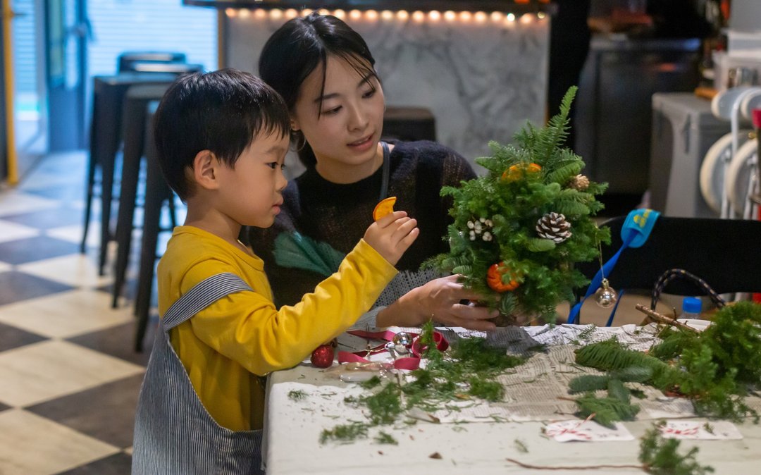 【三重亲子圣诞课程】手作小圣诞树 | 亲子手作活动 - 植栽 - 植物．花 