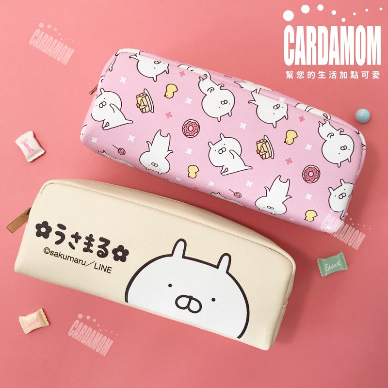 【USAMARU兔丸】质感万用长型笔袋收纳包・正版授权卡答国际 - 化妆包/杂物包 - 其他材质 