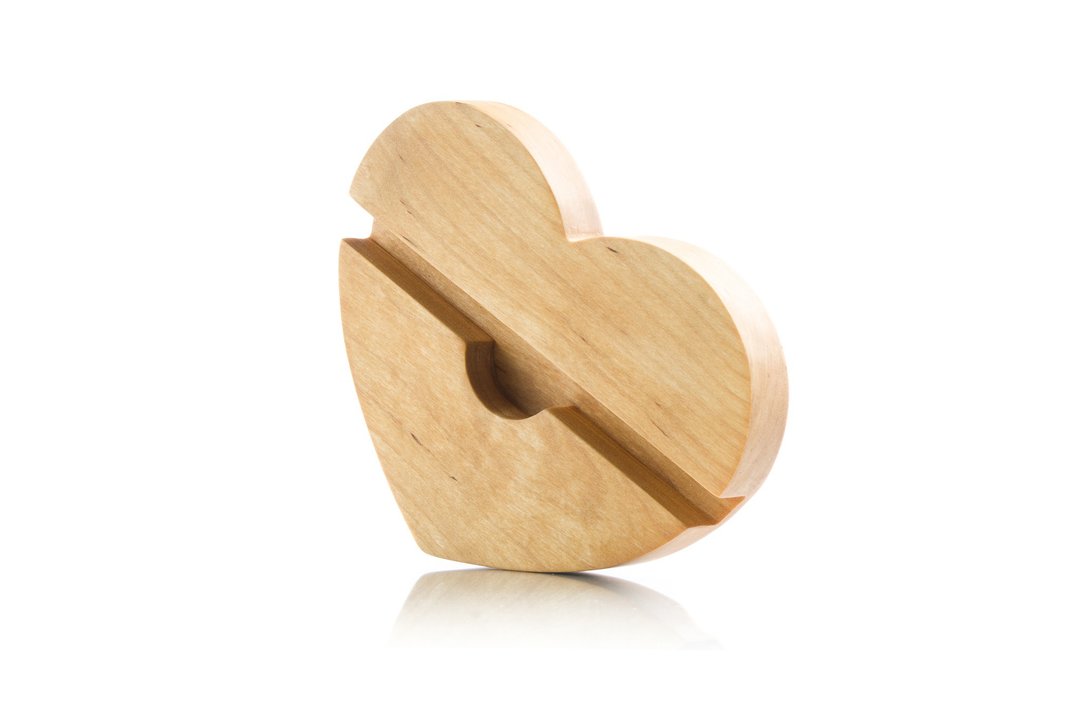 Cell phone holder iPad stand Wooden charging station Smartphone stand - 手机座/防尘塞 - 木头 