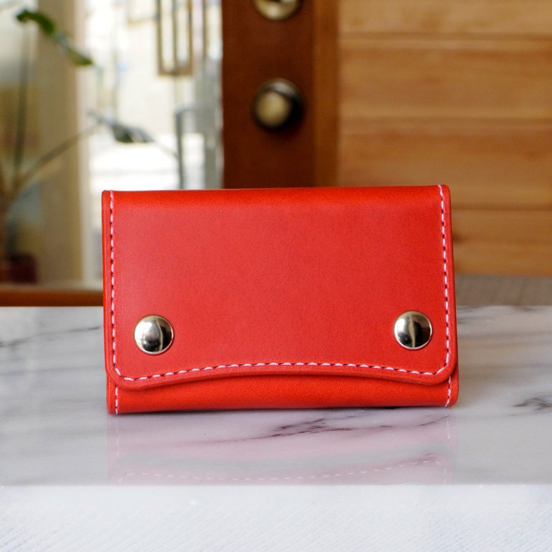 Key case for car keys and cards NO.1 Buttero - 钥匙链/钥匙包 - 真皮 多色