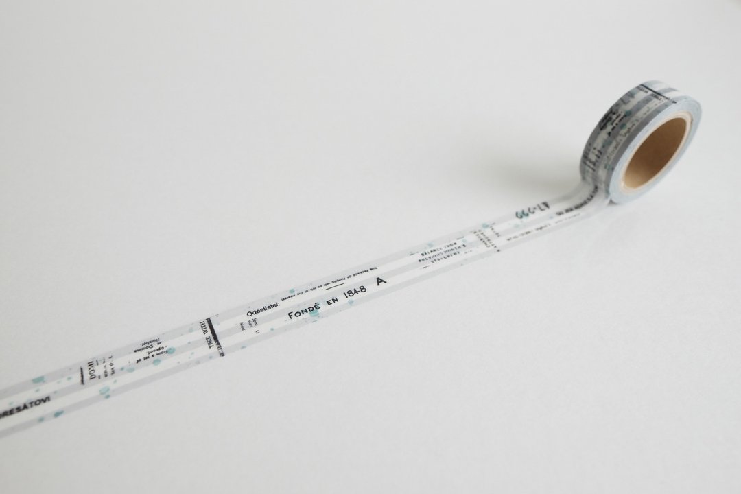 YOHAKU纸胶带 Y-021 手帐素材 手帐 手作  日本文具 - 纸胶带 - 纸 白色