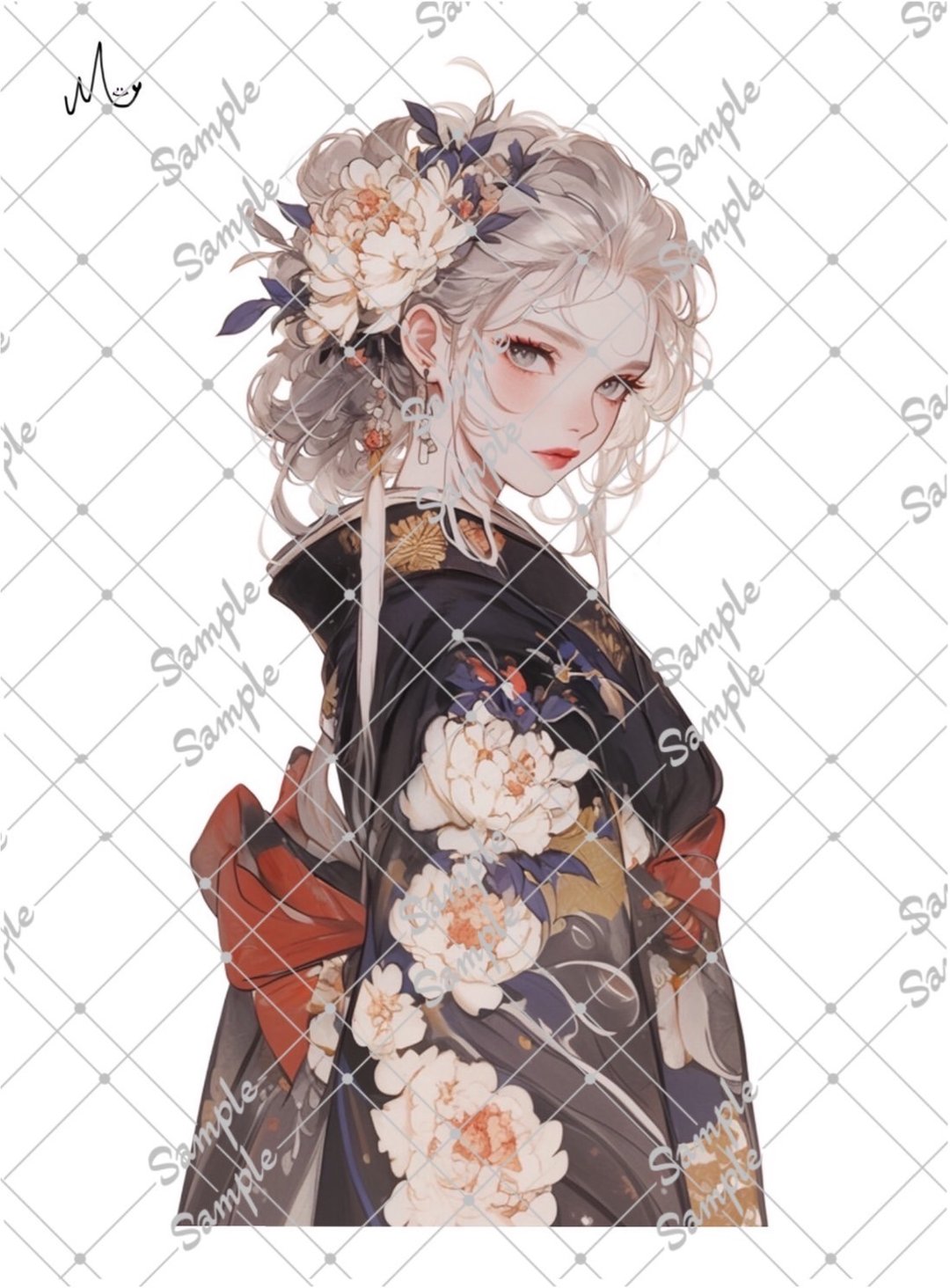 原创人物贴纸 9月新款 - 贴纸 - 纸 