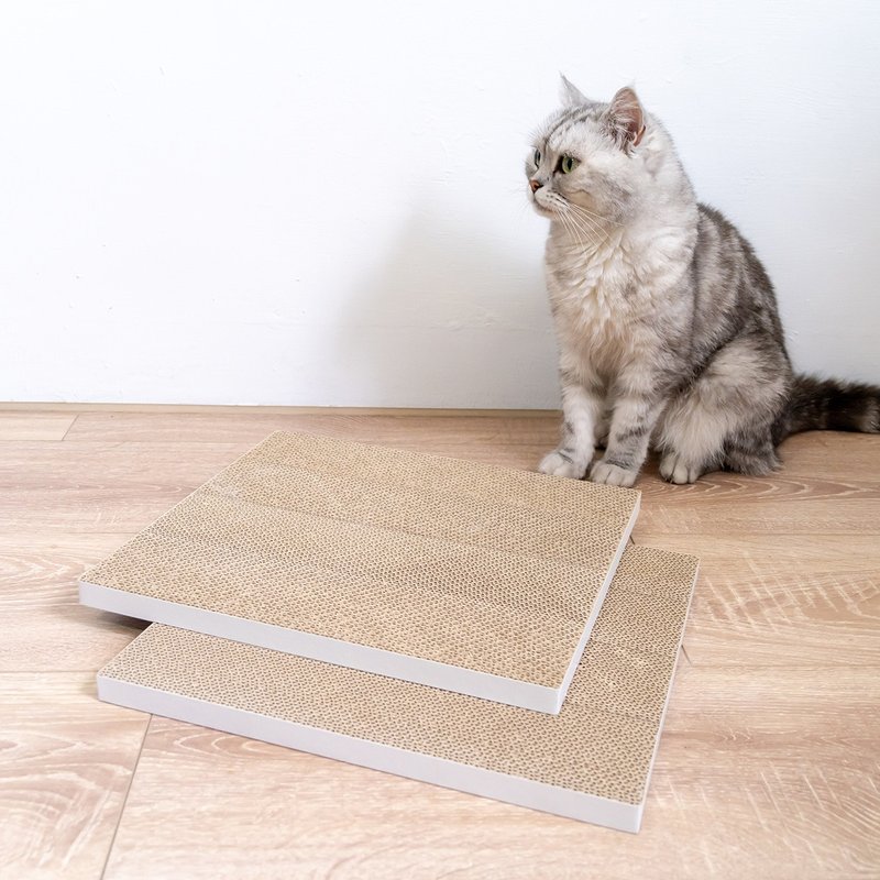 【安阁家】瞭望台猫抓板(2片) - 抓板/跳台 - 纸 