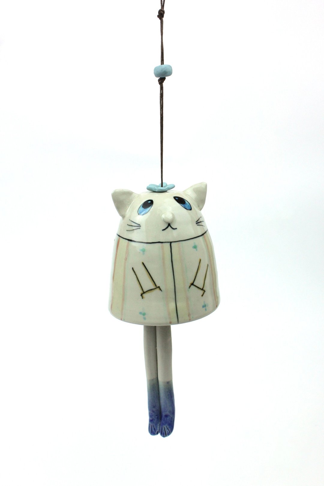 Vilan by Familyclay 彩绘陶瓷铃铛 0801-06 - 摆饰 - 陶 白色