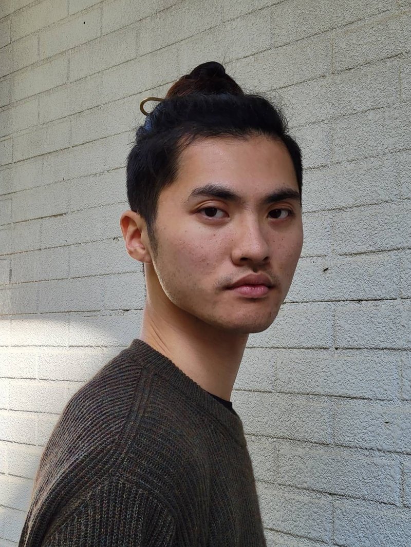 中性古风双簪/黄铜手作 - 发饰 - 铜/黄铜 金色