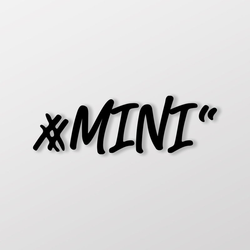 #MINI/车贴、贴纸 SunBrother孙氏兄弟 - 贴纸 - 防水材质 