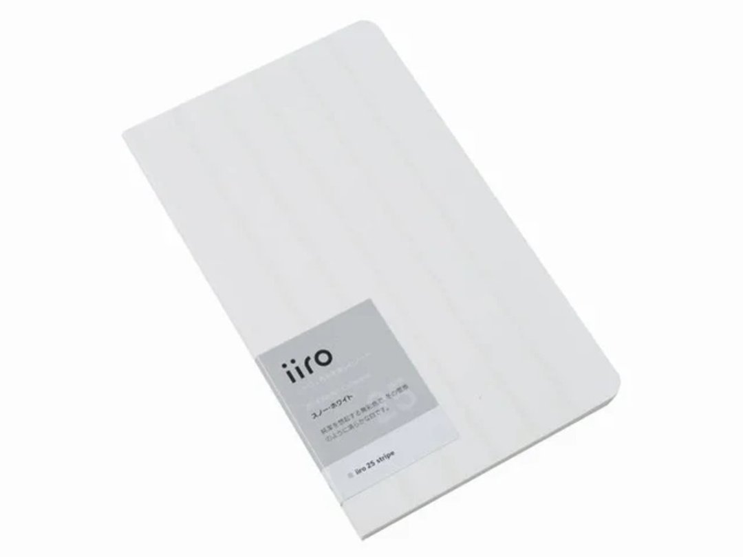 神戸派计画 iiro 25 条纹(雪白) - 笔记本/手帐 - 纸 白色