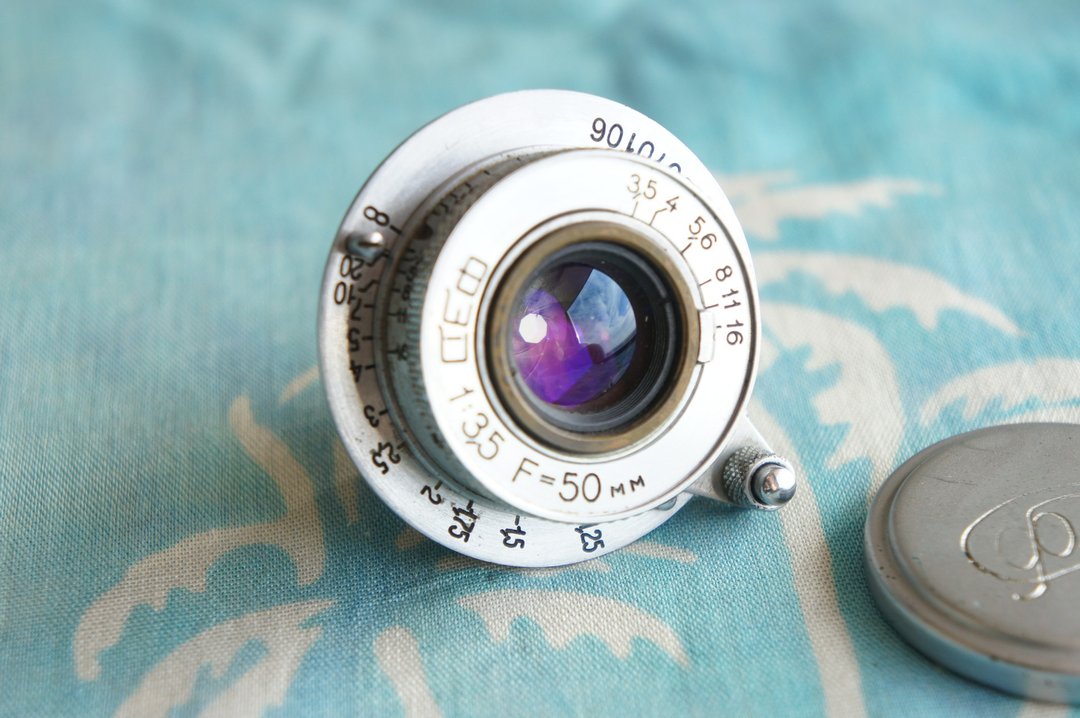 Industar-10 50mm F/3.5 M39 Fed Zorki Leica Micro 4/3 - 相机 - 其他材质 