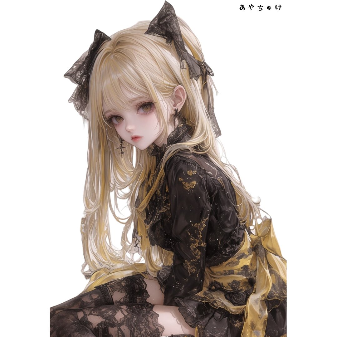【2 月新品 2】07-092-0194 人物贴纸 黄色黑色 - 贴纸 - 纸 