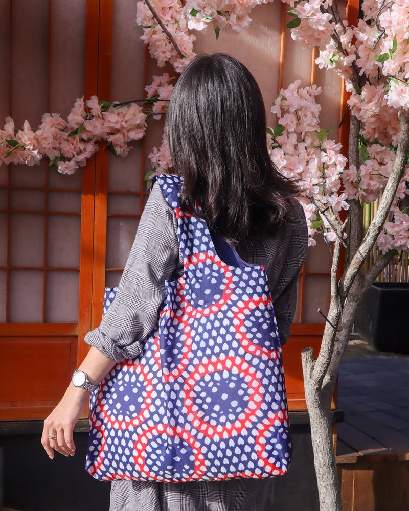 ENVIROSAX 澳洲折叠购物袋 | 东京─樱雨 - 侧背包/斜挎包 - 聚酯纤维 多色