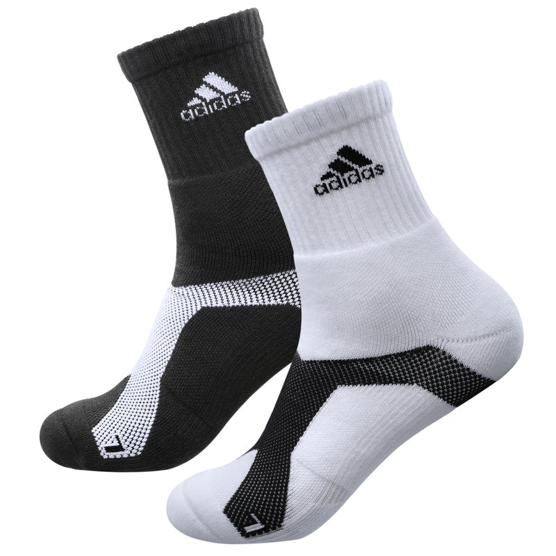 【6入组】品质卓越 MIT - adidas P3.1强化高机能中筒运动袜 - 袜子 - 其他材质 