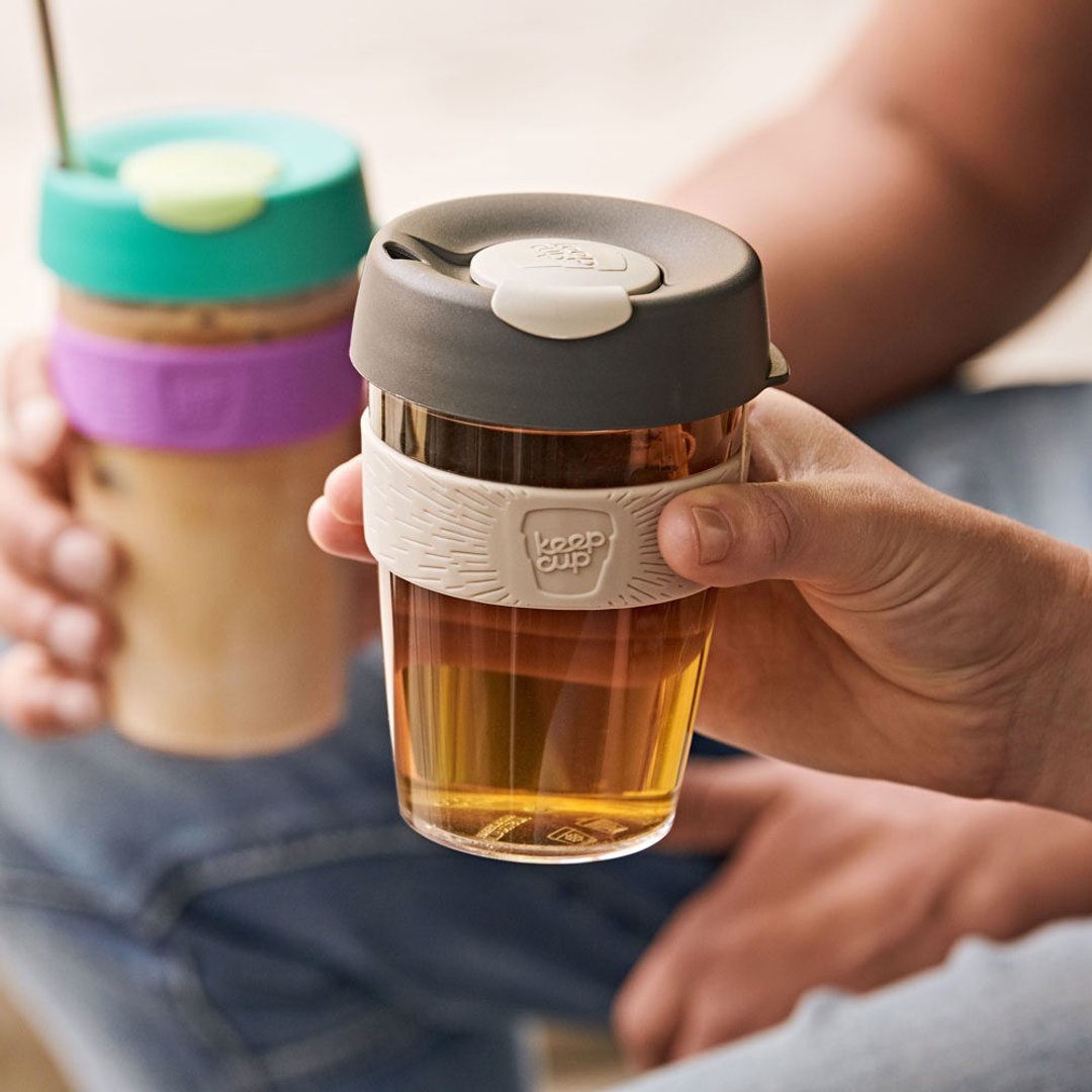 澳洲 KeepCup 轻漾 随身杯/咖啡杯/环保杯/外带杯 M - 法式裸色 - 咖啡杯/马克杯 - 塑料 卡其色