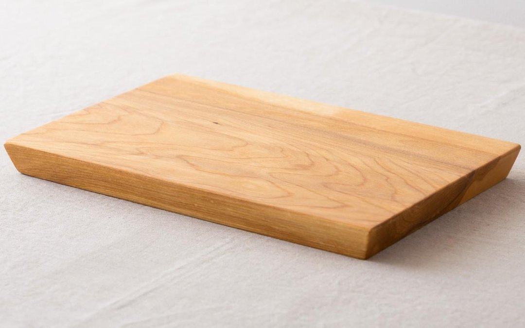 Birch tree cutting board square - 厨房用具 - 木头 咖啡色
