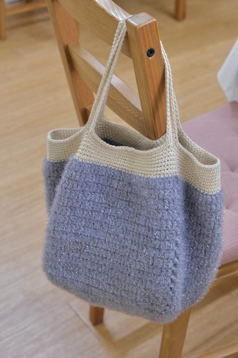 材料包 闪亮亮方形包 - 编织/刺绣/羊毛毡/裁缝 - 棉．麻 多色