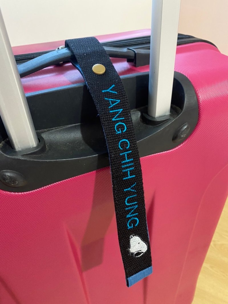 行李飘带 彩色姓名飘带  书包睡袋行李吊牌 礼物 刺绣 行李织带 - 行李箱/行李箱保护套 - 棉．麻 多色