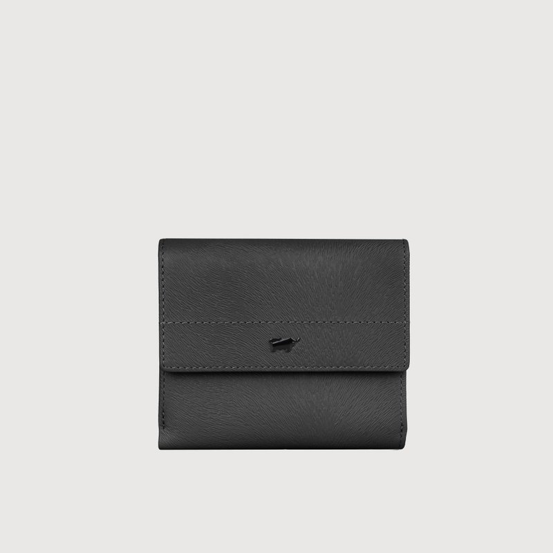 【免费升级送礼包装】依雅娜 压纹牛皮8卡两折短夹多色/BF853-404 - 皮夹/钱包 - 真皮 多色