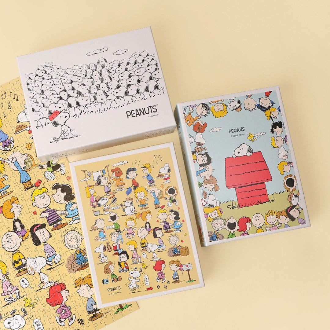 Peanuts史努比520片拼图-Snoopy Puzzle 520片拼图 玩具 游戏桌游 - 拼图 - 纸 多色
