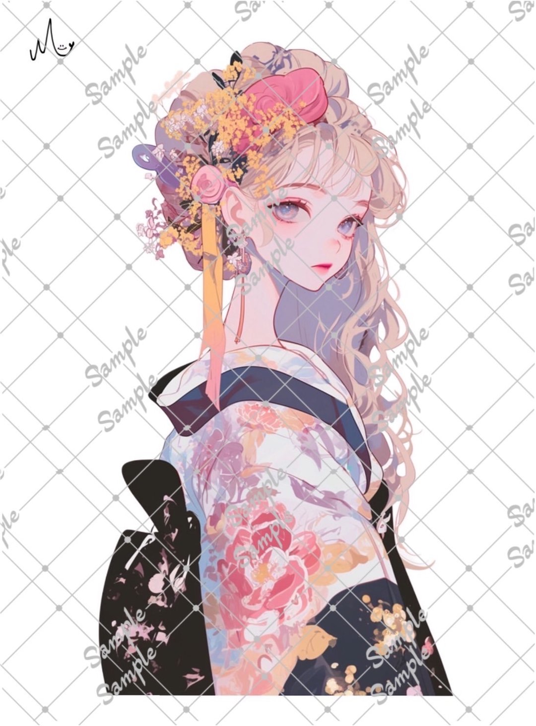 原创人物贴纸 9月新款 - 贴纸 - 纸 