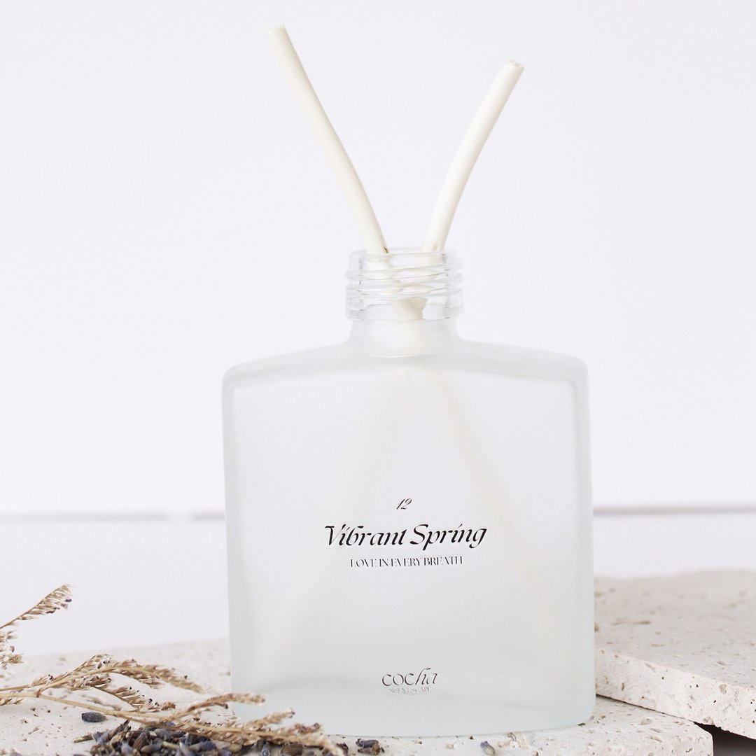 扩香香氛 | 12 春意盎然 Vibrant Spring - 100/50ml - 香薰/精油/线香 - 玻璃 透明