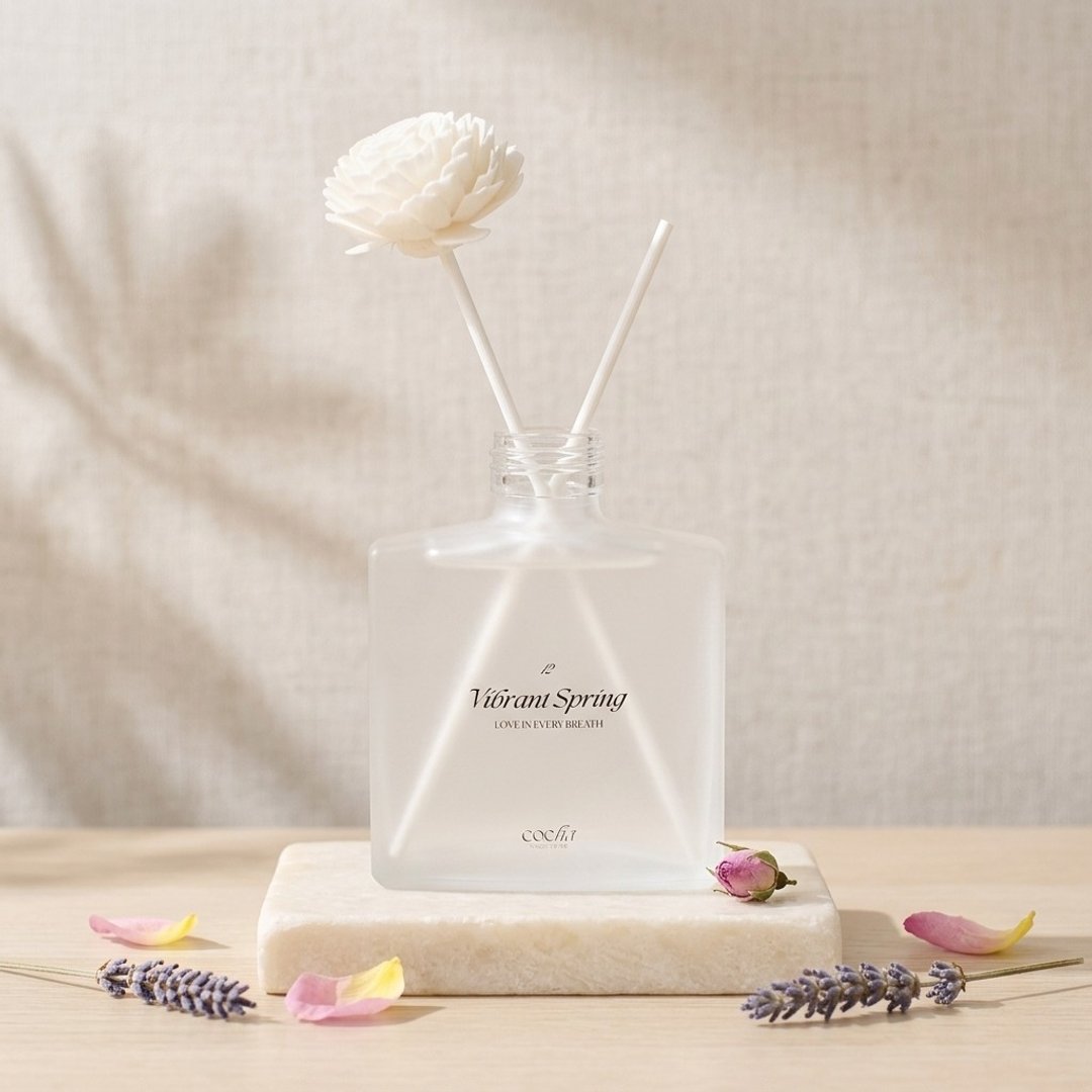 扩香香氛 | 12 春意盎然 Vibrant Spring - 100/50ml - 香薰/精油/线香 - 玻璃 透明