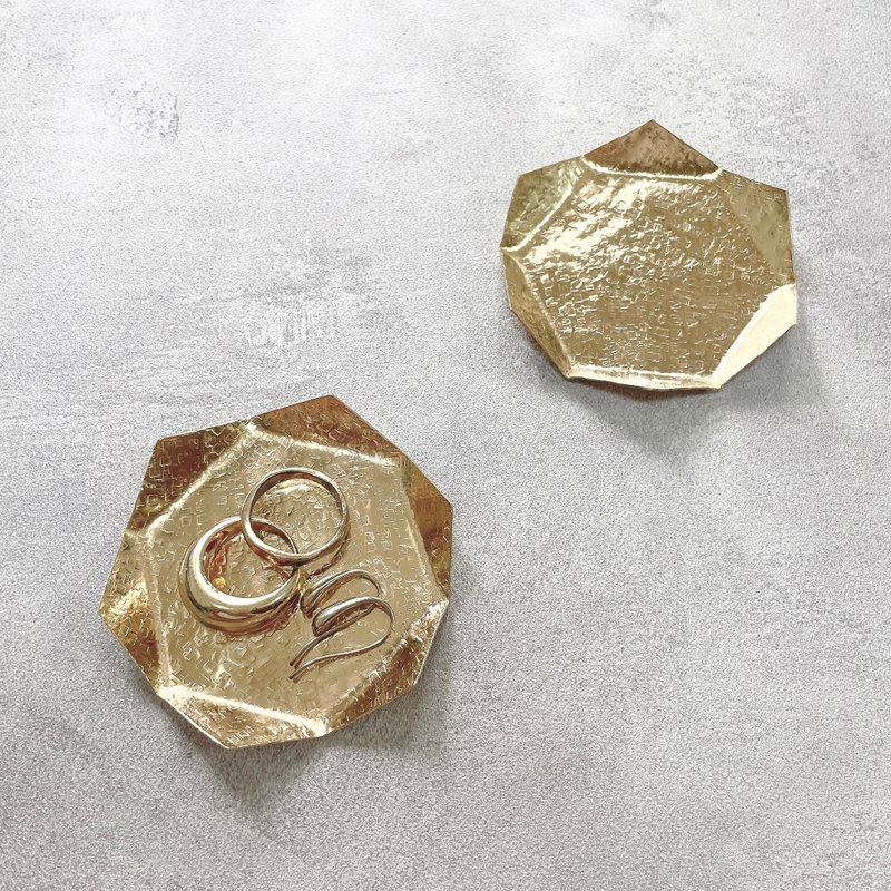 snowflake 黄铜烛杯 - 蜡烛/烛台 - 铜/黄铜 金色