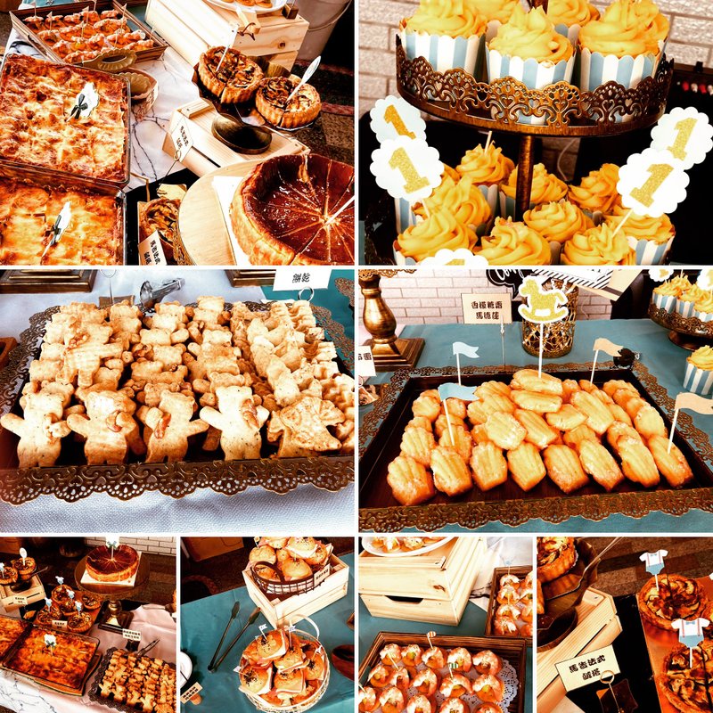 餐会、周岁、生日、茶会 - 蛋糕/甜点 - 新鲜食材 多色