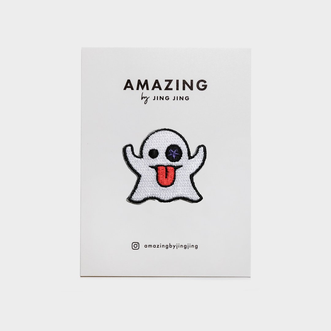 Sticker布贴 - 顽皮鬼 - 徽章/别针 - 绣线 