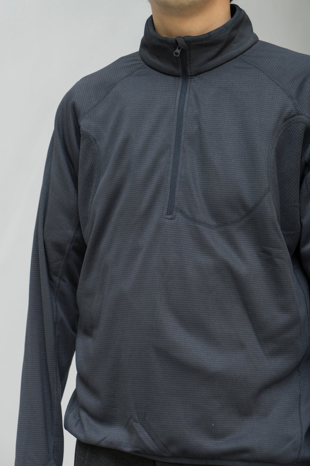 Fleece T-Shirt 戶外運動加絨保暖長袖打底衫 輕薄立領內搭抓絨衣 - 男装上衣/T 恤 - 聚酯纤维 多色