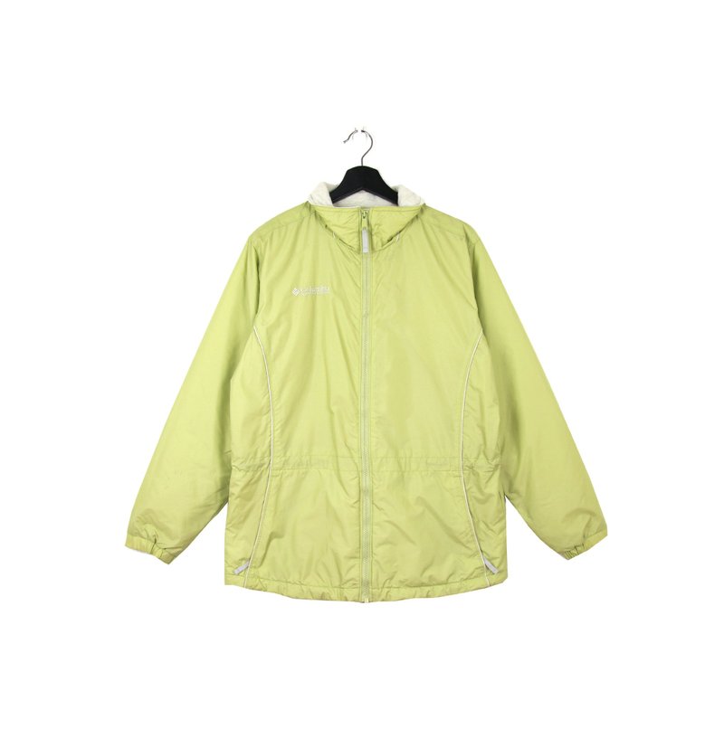 Back to Green:: 防风铺棉外套 Columbia粉绿  //男女皆可穿// vintage outdoor(CO-01) - 女装休闲/机能外套 - 聚酯纤维 