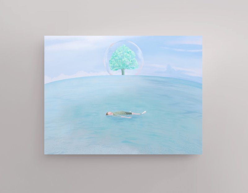 挂画(含挂绳) / 10 - 当你什么都不想要  你就自由了 - 海报/装饰画/版画 - 纸 多色