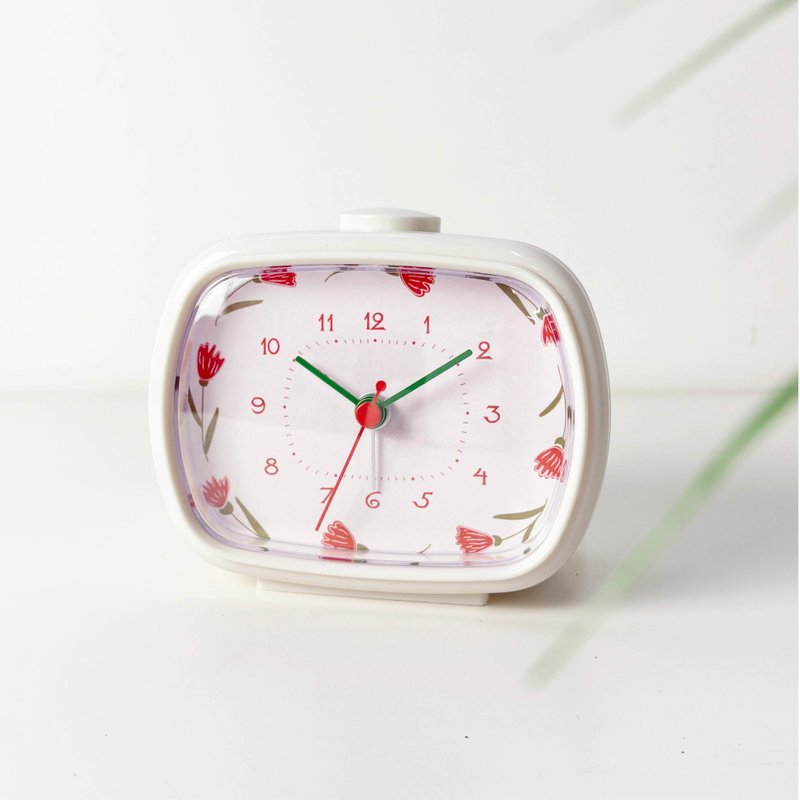 【Carry Plus】Flora的花园静音闹钟 - 时钟/闹钟 - 塑料 粉红色