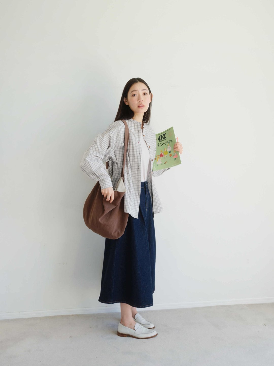 KOOW经典圆立领衬衫 盐系色织水洗棉日系衬衫外套 - 女装衬衫 - 棉 多色