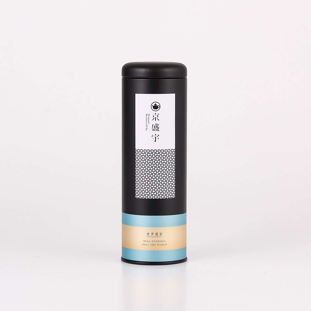 京盛宇【茶叶】八女焙茶-罐装茶叶50g-世界选茶系列-日本茶 - 茶 - 新鲜食材 蓝色