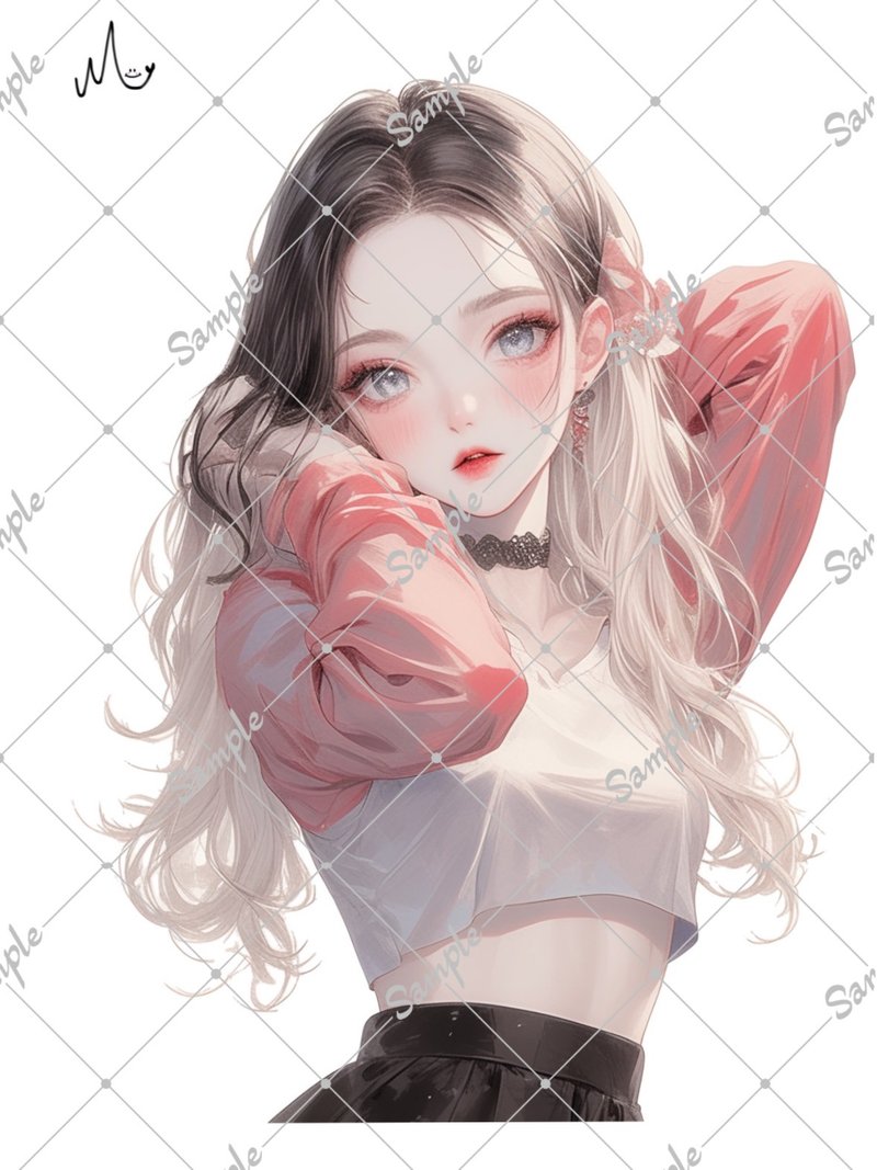 原创人物贴纸 - 贴纸 - 纸 